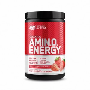 Optimum Nutrition ESSENTIAL AMIN.O. ENERGY® Juicy Strawberry - Notify Me 0.6 lb - Notify me España | NQHC-56412