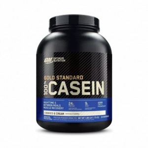 Optimum Nutrition GOLD STANDARD® 100% Casein Cookies & Cream 4 lb (53 Servings) España | SXZR-39851