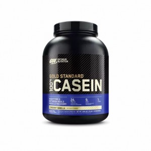 Optimum Nutrition GOLD STANDARD® 100% Casein Creamy Vainilla 4 lb (53 Servings) España | ZXDC-31970