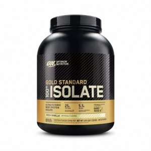 Optimum Nutrition GOLD STANDARD® 100% Isolate Rich Vainilla 2.91 lb (44 Servings) España | VERW-12769