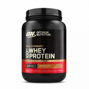 Optimum Nutrition GOLD STANDARD 100% WHEY™ Cinnamon Roll 1.5 lb (22 Servings) España | DVQO-42065