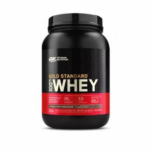 Optimum Nutrition GOLD STANDARD 100% WHEY™ Double Rich Chocolate 2 lb (29 Servings) España | YLWU-86392