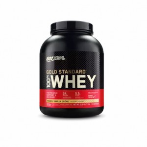 Optimum Nutrition GOLD STANDARD 100% WHEY™ French Vainilla Creme 5 lb (73 Servings) España | JGAO-19287