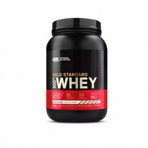 Optimum Nutrition GOLD STANDARD 100% WHEY™ Rocky Road 2 lb (28 Servings) España | RQSJ-31497