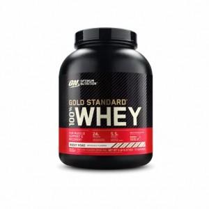 Optimum Nutrition GOLD STANDARD 100% WHEY™ Rocky Road 5 lb (72 Servings) España | FLRO-34592