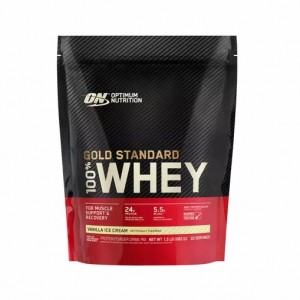 Optimum Nutrition GOLD STANDARD 100% WHEY™ Vainilla Ice Cream 1.5 lb (22 Servings) España | VTLI-97531