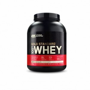 Optimum Nutrition GOLD STANDARD 100% WHEY™ White Chocolate 5 lb (73 Servings) España | YIMD-95810