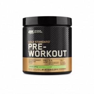 Optimum Nutrition GOLD STANDARD® Pre-Workout Green Apple 0.66 lb (30 Servings) España | BASP-43290