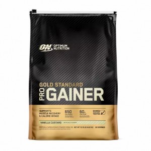 Optimum Nutrition GOLD STANDARD® Pro Gainer Vainilla Custard 10.19 lb (28 Servings) España | OFJT-49521