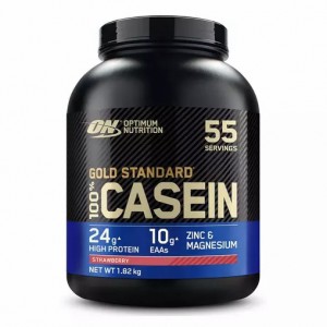 Optimum Nutrition Gold Standard 100% Casein Strawberry Delight 1.82 kg (55 Servings) España | XQDN-20594