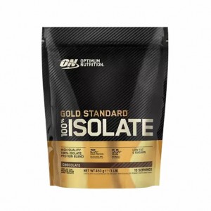 Optimum Nutrition Gold Standard 100% Isolate Chocolate 450 grams (15 Servings) España | AVTF-98615