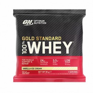 Optimum Nutrition Gold Standard 100% Whey Powder Sachets Vainilla Ice Cream 1 sachet (30 grams) España | UQIN-40628