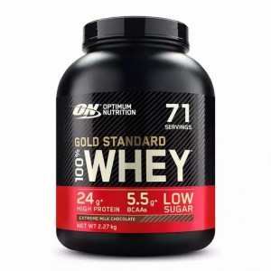 Optimum Nutrition Gold Standard 100% Whey Proteina Extreme Milk Chocolate 2.27 kg (71 Servings) España | SWGU-70193