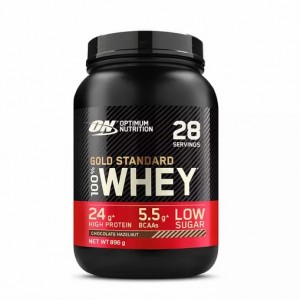 Optimum Nutrition Gold Standard 100% Whey Proteina Chocolate Hazelnut 896 grams (28 Servings) España | KXQB-56481