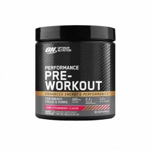 Optimum Nutrition Performance Pre-Workout Kiwi Strawberry 285g España | KRGT-92716