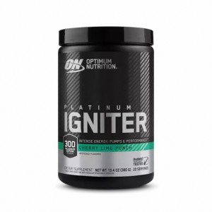 Optimum Nutrition Platinum Igniter Cherry Lime Punch 0.84 lb (20 Servings) España | CRNF-50937