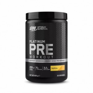 Optimum Nutrition Platinum Pre-workout Tropical 420 grams (20 Servings) España | UAGQ-34702