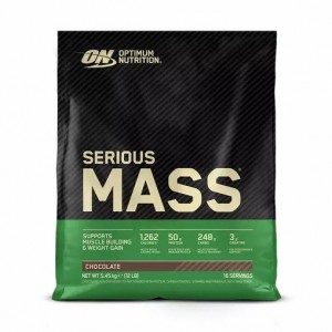 Optimum Nutrition Serious Mass Chocolate 5.45 kg (16 Servings) España | QUPA-15978