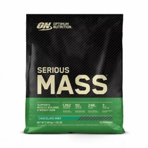 Optimum Nutrition Serious Mass Chocolate Mint 5.45 kg (16 Servings) España | XKDM-18097