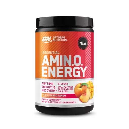 Optimum Nutrition ESSENTIAL AMIN.O. ENERGY® *new* Peach Mango Tango - Notify Me 0.6 lb - Notify me España | HNLE-96758