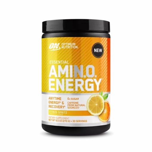 Optimum Nutrition ESSENTIAL AMIN.O. ENERGY® Citrus Spritz 0.6 lb (30 Servings) España | IRAK-50692