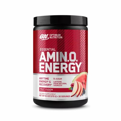 Optimum Nutrition ESSENTIAL AMIN.O. ENERGY® Fruit Fusion 0.6 lb (30 Servings) España | FWAL-56209