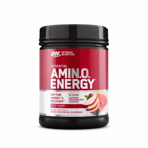 Optimum Nutrition ESSENTIAL AMIN.O. ENERGY® Fruit Fusion 1.29 lb (65 Servings) España | PYVG-24975