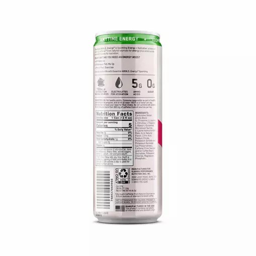 Optimum Nutrition ESSENTIAL AMIN.O. ENERGY+ Electrolytes Sparkling *new* Cocoberry Breeze 355ml * 12 Cans (12 Servings) España | EZOP-10548