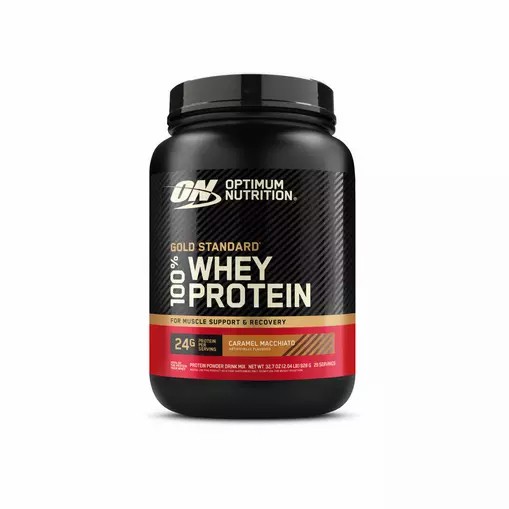 Optimum Nutrition GOLD STANDARD 100% WHEY™ *new* Caramel Macchiato 2 lb (28 Servings) España | JYXB-85973