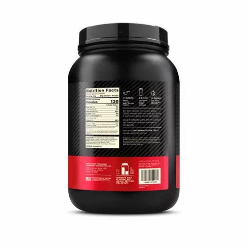 Optimum Nutrition GOLD STANDARD 100% WHEY™ Banana Cream 2 lb (29 Servings) España | HTEA-96023