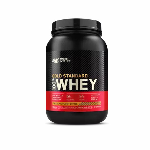 Optimum Nutrition GOLD STANDARD 100% WHEY™ Chocolate Peanut Butter 2 lb (27 Servings) España | EYZH-61394