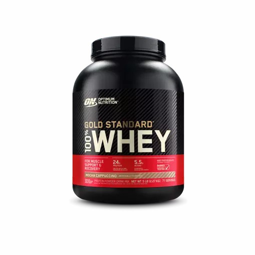 Optimum Nutrition GOLD STANDARD 100% WHEY™ Mocha Cappuccino 5 lb (71 Servings) España | UYRQ-10657