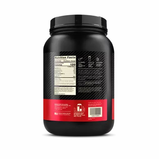 Optimum Nutrition GOLD STANDARD 100% WHEY™ Vainilla Ice Cream 2 lb (29 Servings) España | UTXK-68493