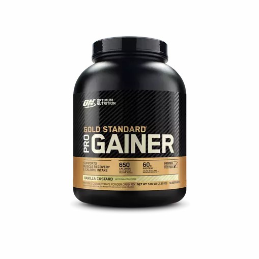 Optimum Nutrition GOLD STANDARD® Pro Gainer Vainilla Custard 5.09 lb (14 Servings) España | FZCG-15870