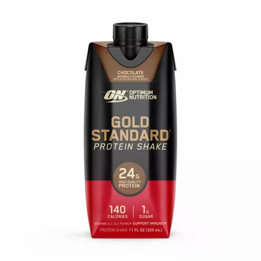 Optimum Nutrition GOLD STANDARD® Ready To Drink Protein Shake Chocolate 12 Cartons (12 Servings) España | YWCA-76013