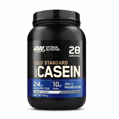 Optimum Nutrition Gold Standard 100% Casein Cookies & Cream 924 grams (28 Servings) España | RQLV-48372