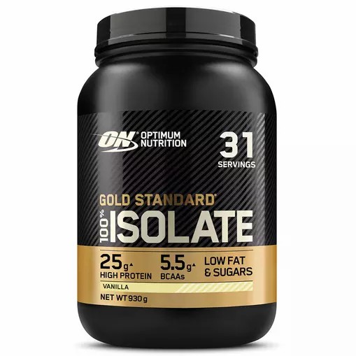 Optimum Nutrition Gold Standard 100% Isolate Vainilla 930 grams (31 Servings) España | QYLK-39124