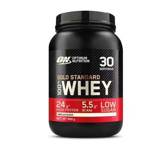 Optimum Nutrition Gold Standard 100% Whey Proteina Unflavoured 900 grams (30 Servings) España | VWPS-71859