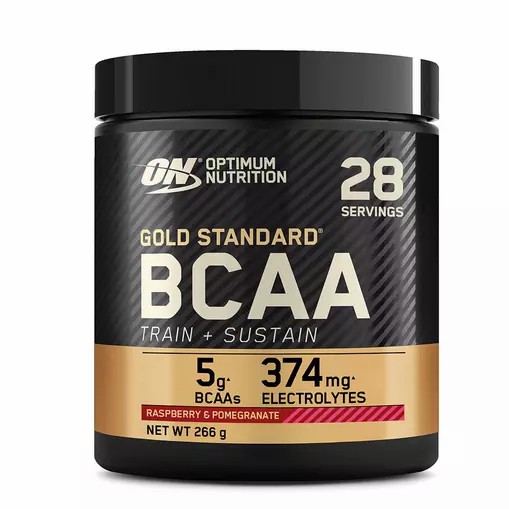 Optimum Nutrition Gold Standard BCAA Train + Sustain Raspberry & Pomegranate 266 grams (28 Servings) España | LJDW-98214