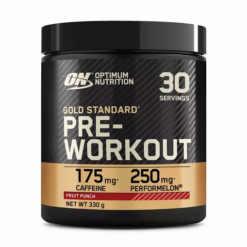 Optimum Nutrition Gold Standard Pre-Workout Fruit Punch 330 grams (30 Servings) España | RTMV-45621