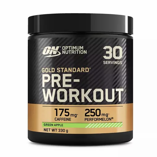 Optimum Nutrition Gold Standard Pre-Workout Green Apple 330 grams (30 Servings) España | LGEH-31467