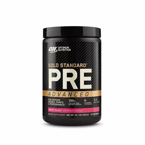 Optimum Nutrition Gold Standard Pre Advanced Berry Blast 20 Serves España | UASV-29806