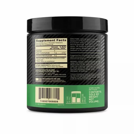 Optimum Nutrition Micronized Creatine Powder Blueberry Lemonade 0.79 lb (60 Servings) España | OAJE-28439