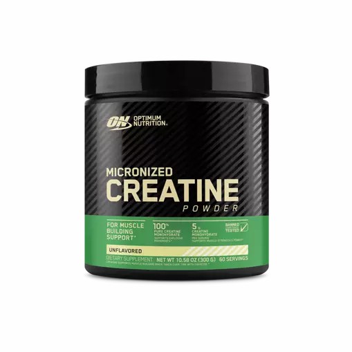 Optimum Nutrition Micronized Creatine Powder Unflavored 0.66 lb (60 Servings) España | ZHJG-09185