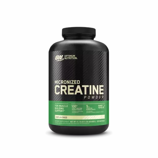 Optimum Nutrition Micronized Creatine Powder Unflavored 1.32 lb (120 Servings) España | WTPY-71460