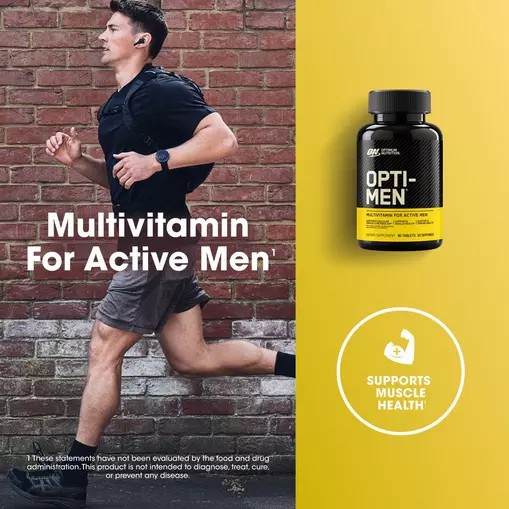 Optimum Nutrition OPTI-MEN® Multivitamin Tablets 90 Tablets (30 Servings) España | TFLN-28071