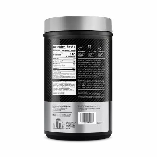 Optimum Nutrition PLATINUM HYDROWHEY™ Supercharged Strawberry 1.76 lb (20 Servings) España | AETX-54082