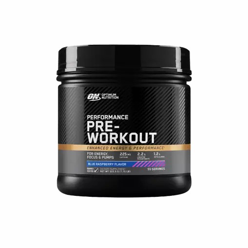 Optimum Nutrition Performance Pre-Workout Blue Raspberry 285g España | FBDM-75620