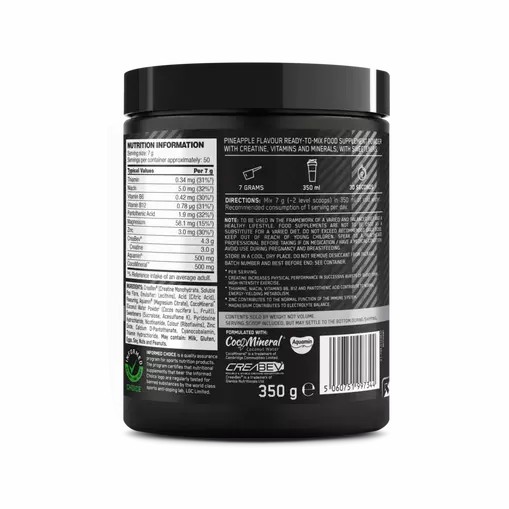 Optimum Nutrition Platinum Creatine Plus Pineapple 350 grams (50 Servings) España | YVQM-90351