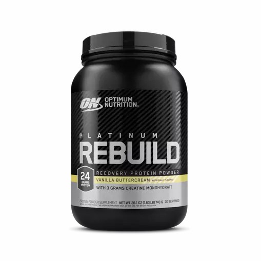 Optimum Nutrition Platinum Rebuild Vainilla Buttercream 1.63 lb (20 Servings) España | MRYF-63475